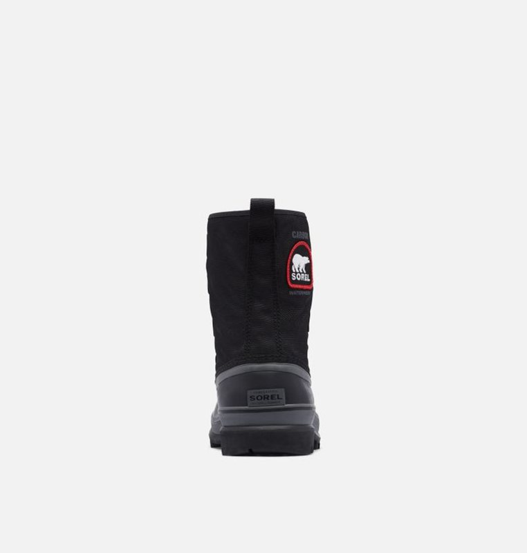 Mens Snow Boots Black - Sorel Caribou™ XT - 694-KCFUHE